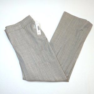New NWT Pendleton City Limits Grey Wool Slacks Dress Pants Sz Women's 14 Petite